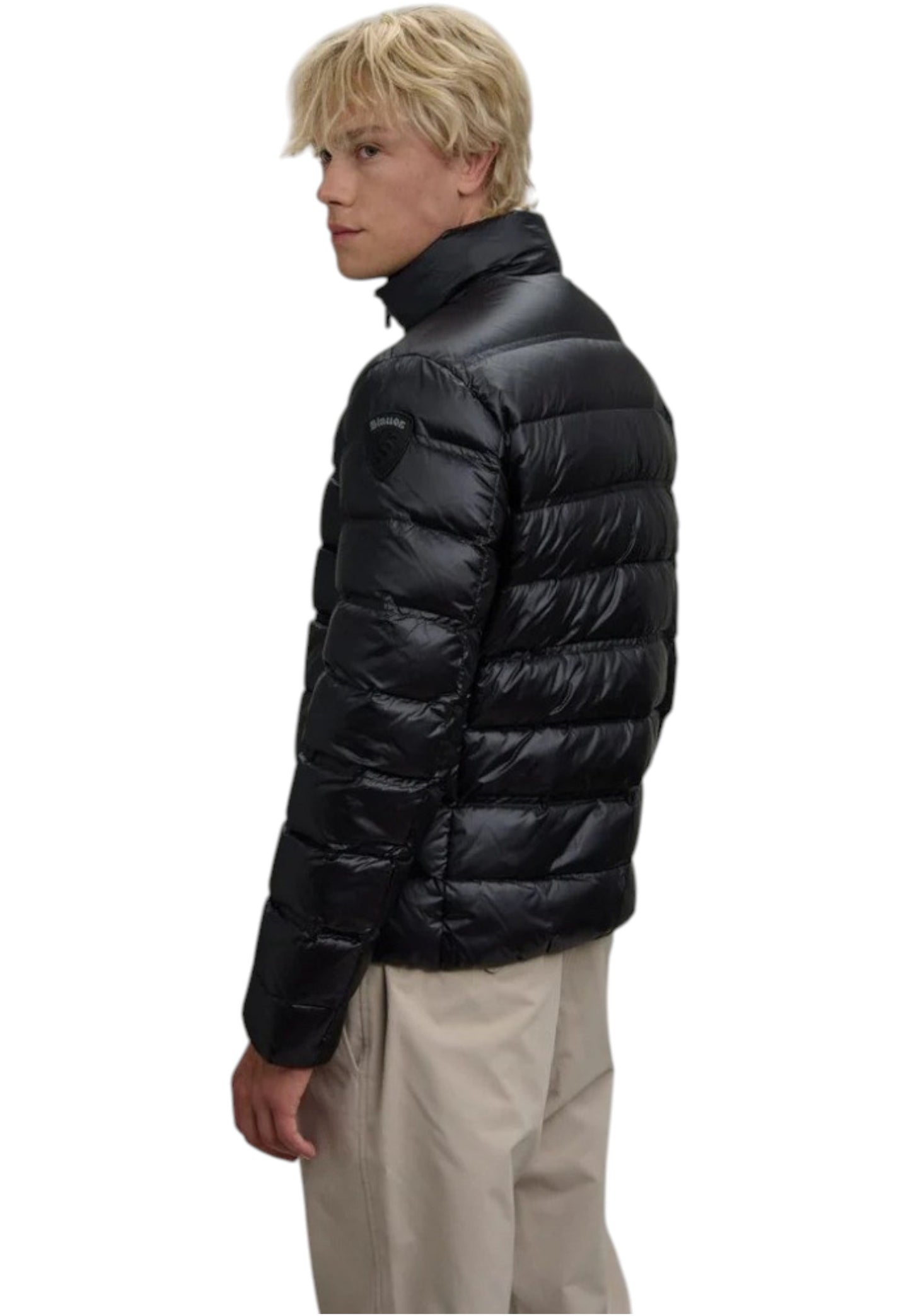 Piumino Corto Uomo Blauer  Belmont 25WBLUC03090