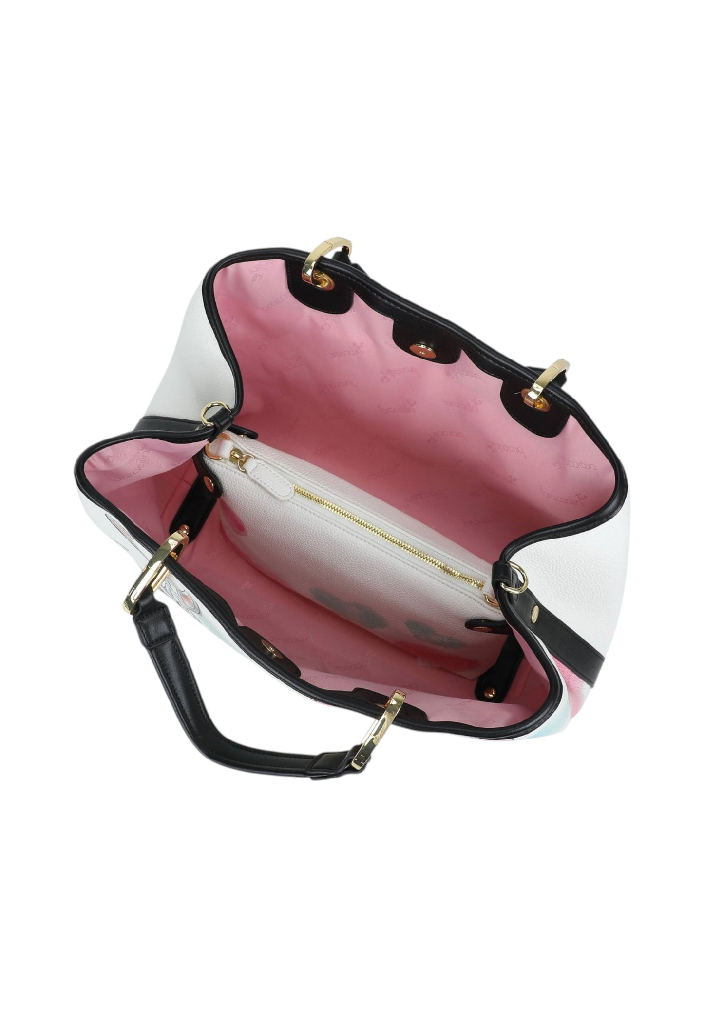 Borsa A Mano Donna Braccialini Large Stampa Looney Tunes Beth Lt LT282YY