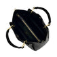 Borsa A Mano Donna Braccialini A Bauletto, Doppio con tracolla removibile e regolabile, Chiusura con clip, Con pochette interna removibile, Charm gioiello a forma di margherita, Dimensioni: 36 x 17 x 29 Cm Amy Bijoux B19212YY