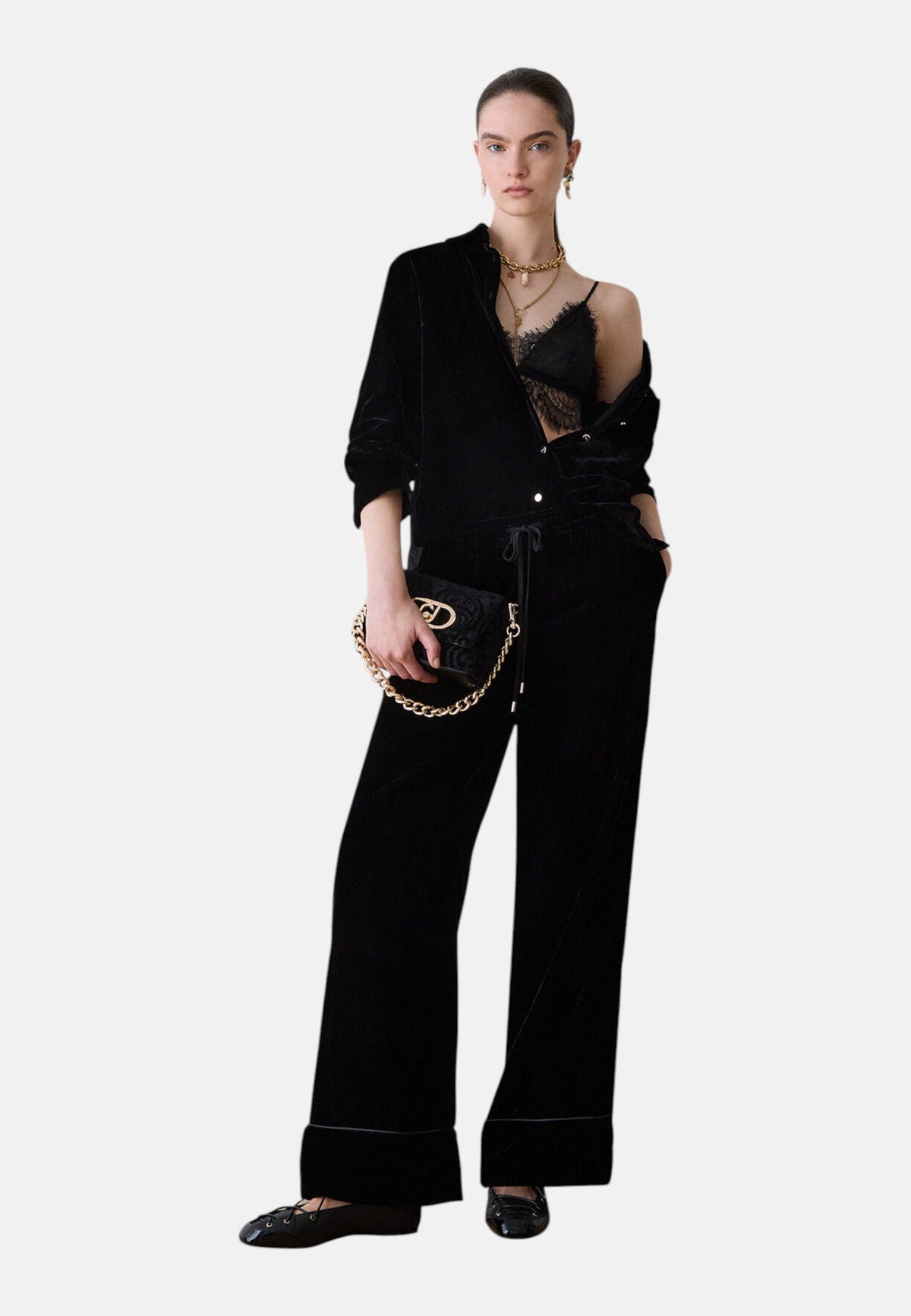 Pantaloni  Donna Liu Jo Lunghi Fit Pigiama  CF6204T6550