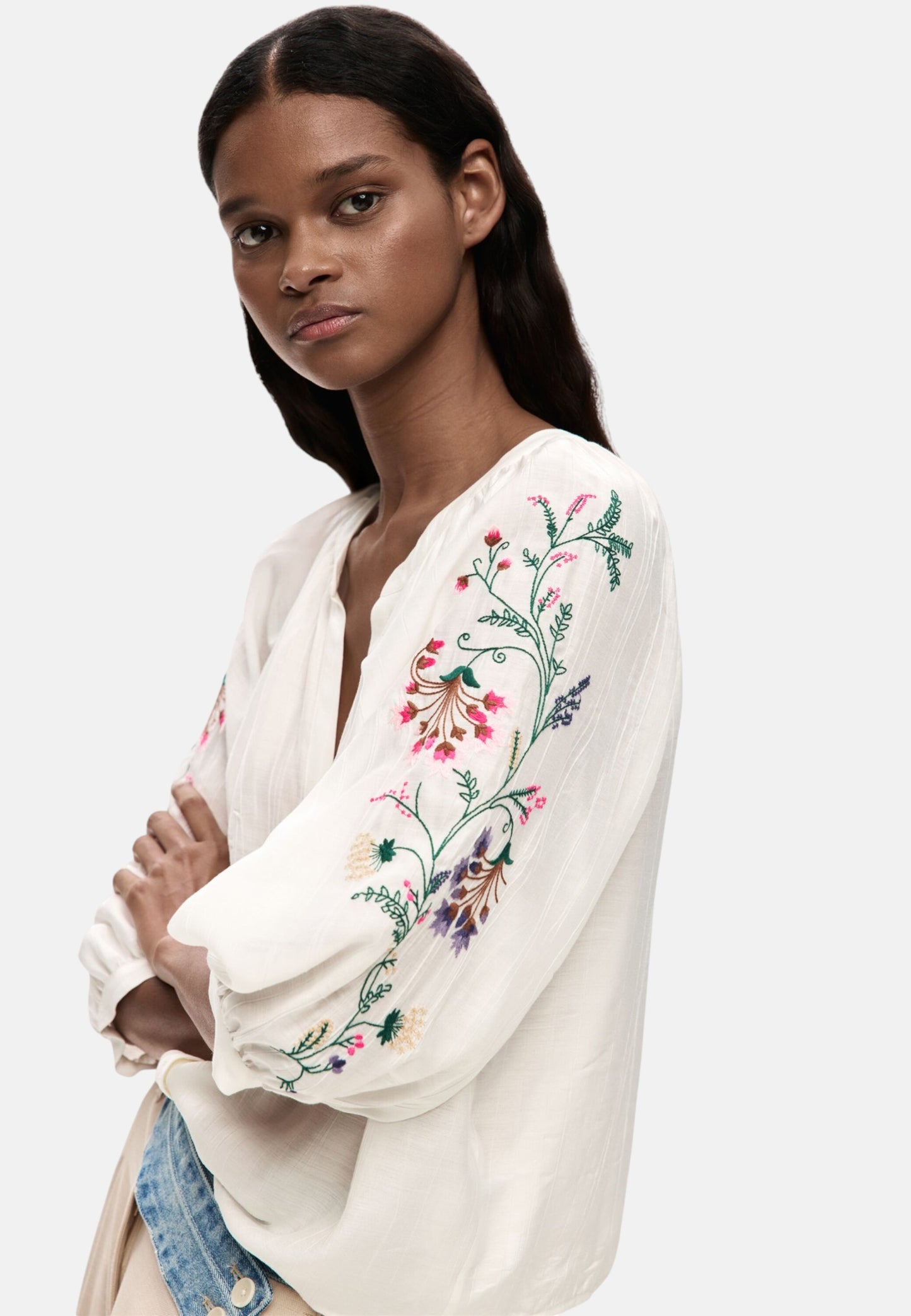 Camicia  Donna Desigual  Blus Roman 26SWBW13