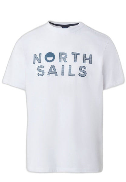 T-Shirt Manica Corta Uomo North Sails Line Print  692973