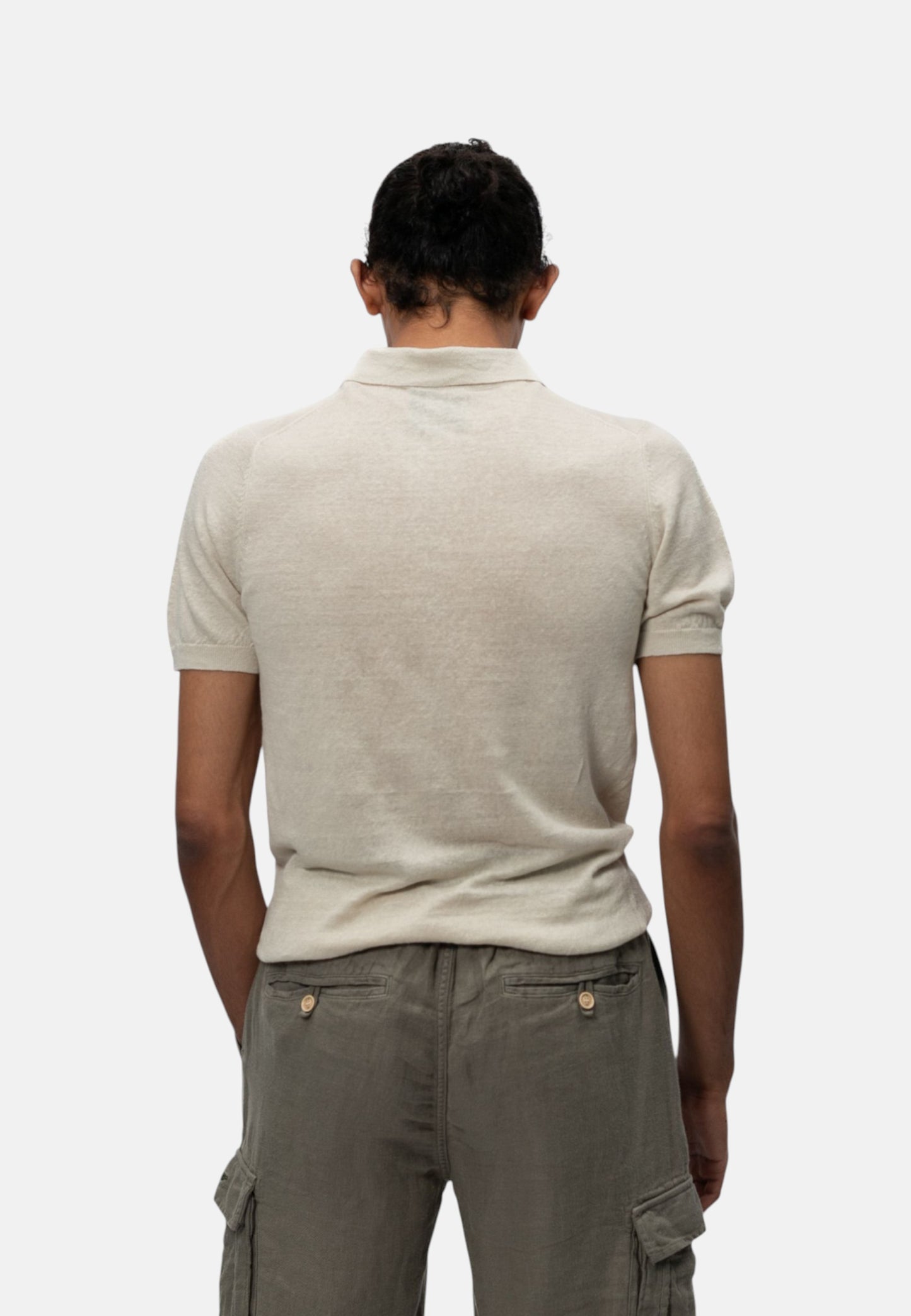 Polo Manica Corta Uomo Aeronautica Militare In Maglia Di Lino  261MA1625UL00935