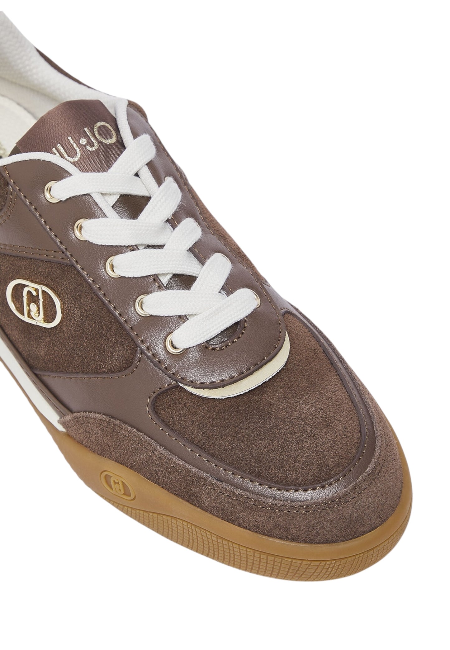 Sneakers Basse Donna Liu Jo In Camoscio Bovino/Pelle Di Vitello Lewis 01 BA6039PX310