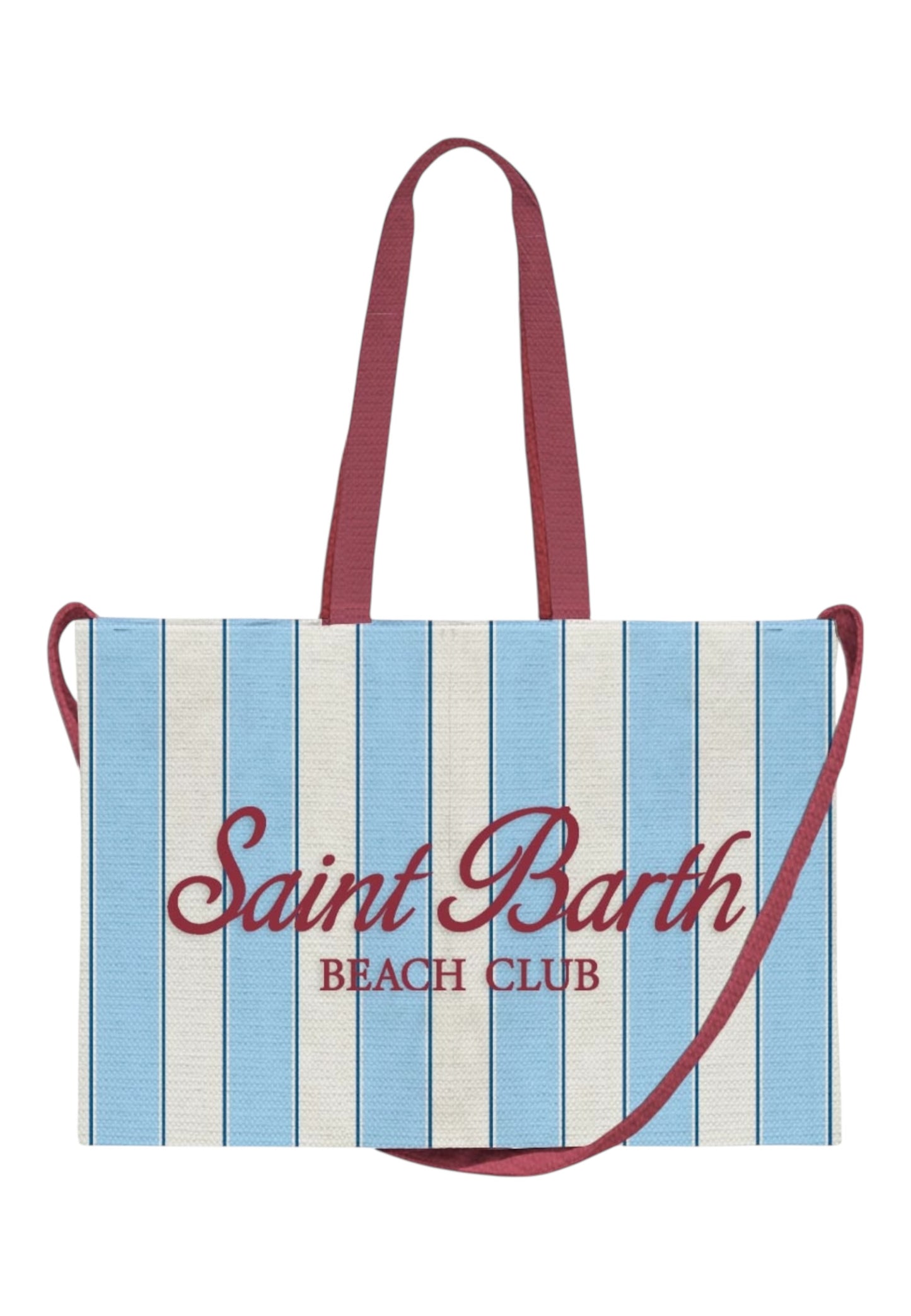 Borsa A Spalla Donna Mc2 Saint Barth Beach Stripes Essential Bag N Canvas EBAGN007