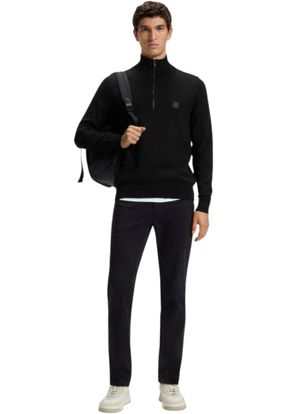 Maglione Collo Alto Uomo Boss Mezza zip Kanobix 50527585