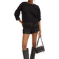 Maglione A Girocollo Donna Twinset Con Mix Punti E Piume  242TP3251