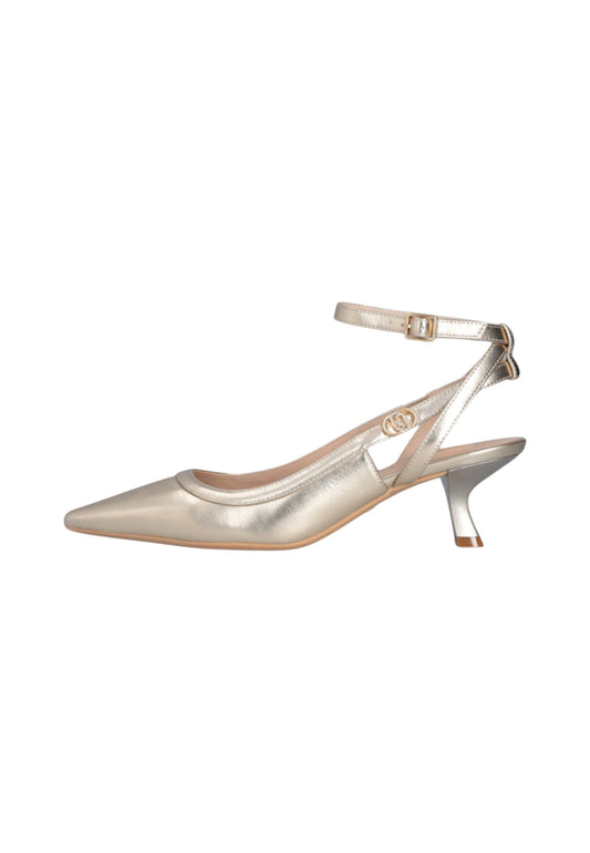 Sling Back  Donna Liu Jo Metallic Gemy