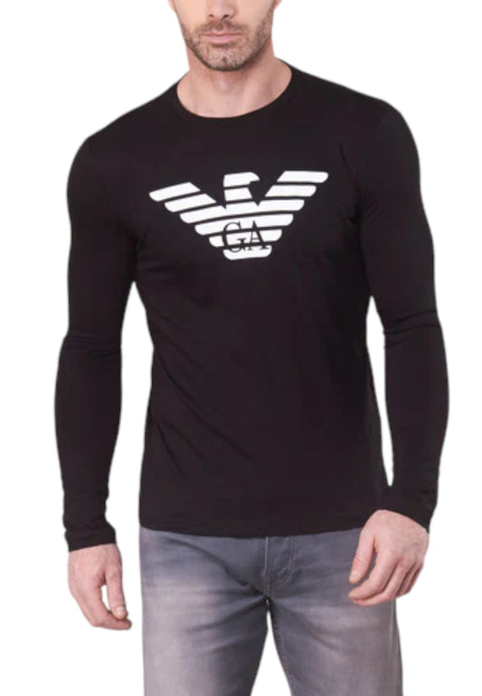 T-Shirt Manica lunga Uomo Emporio Armani  Aquila 8N1TN81JPZZ