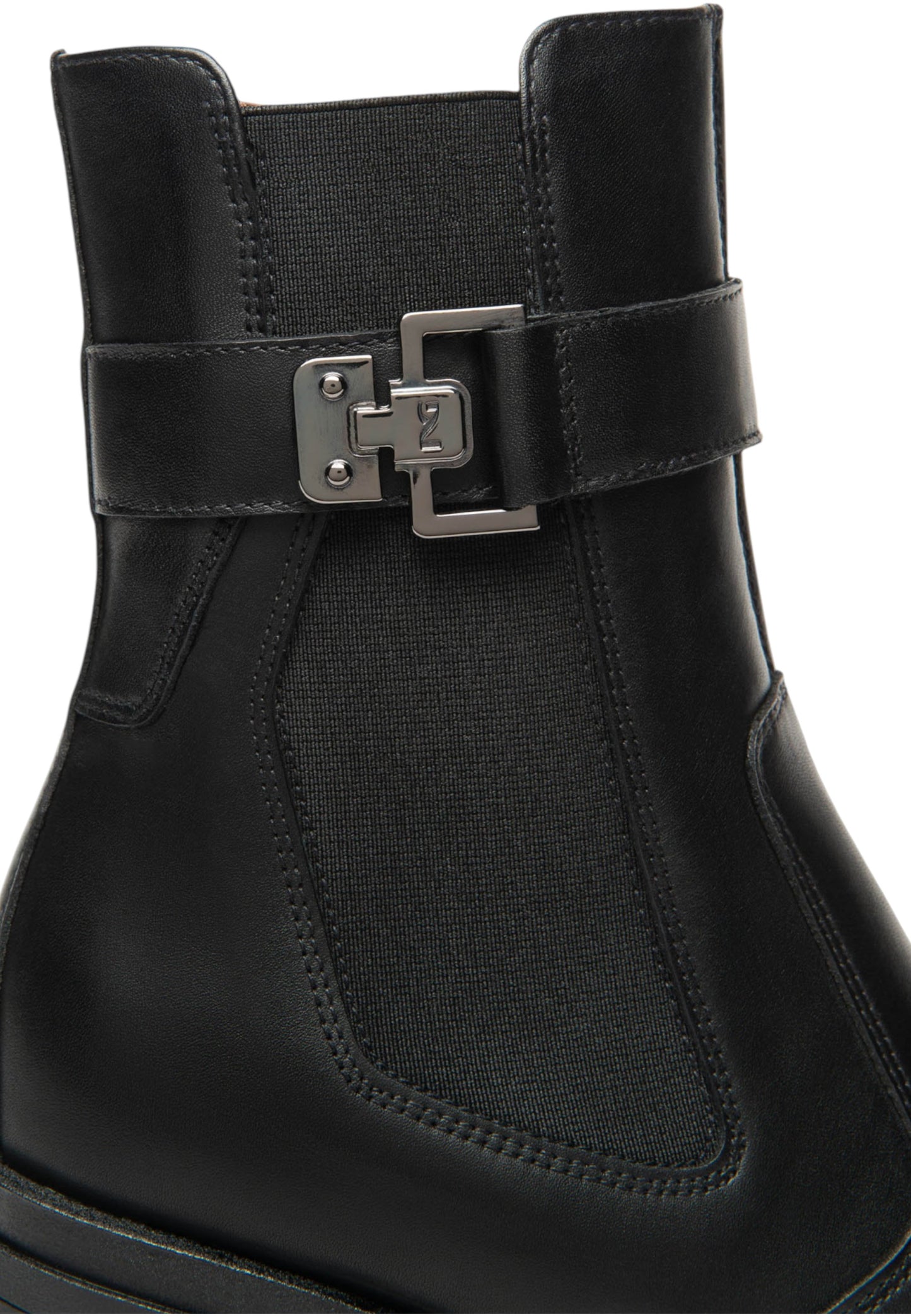 Stivaletti Chelsea Donna Nero Giardini Tacco 8 CM  I514790D