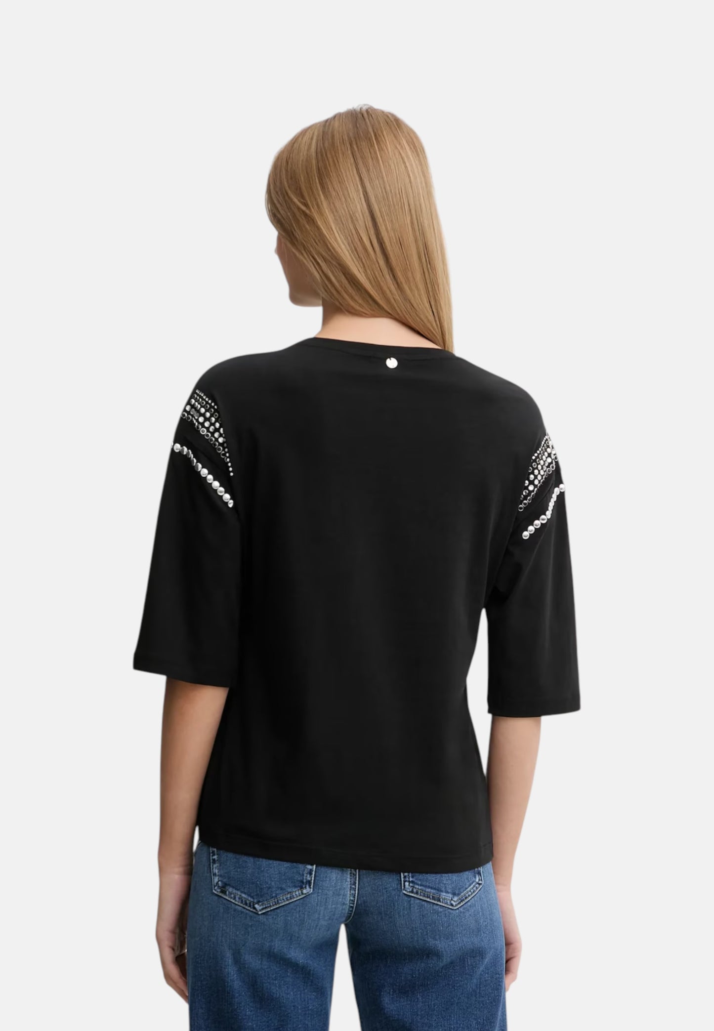 T-Shirt Manica Corta Donna Liu Jo Sleeve Motif Eco Line WA6128JS904