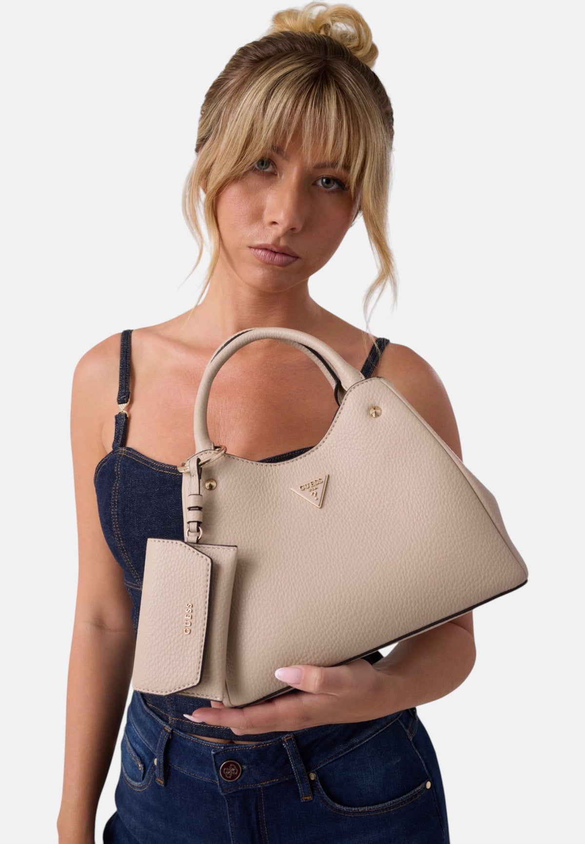 Borsa A Mano Donna Guess Small Girlfriend Tote Lorella HWBG2306220