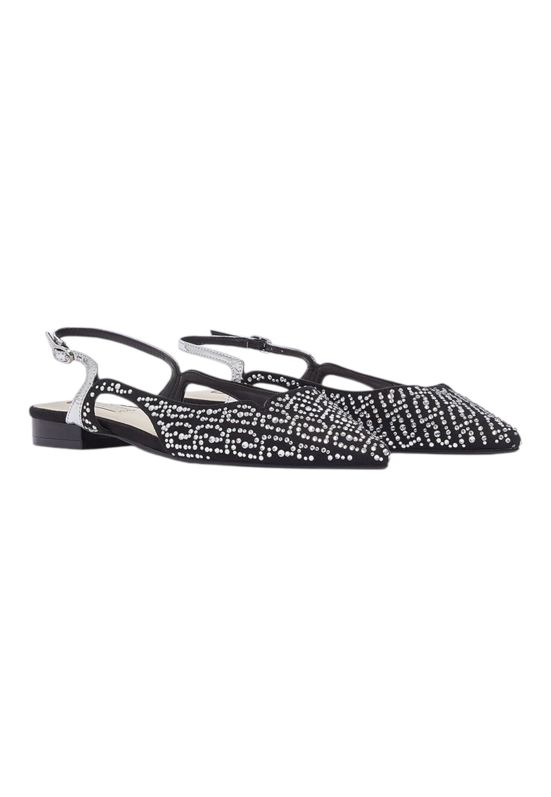 Ballerine  Donna Liu Jo Microfibra Strass Vivien 07 SA6029TX527