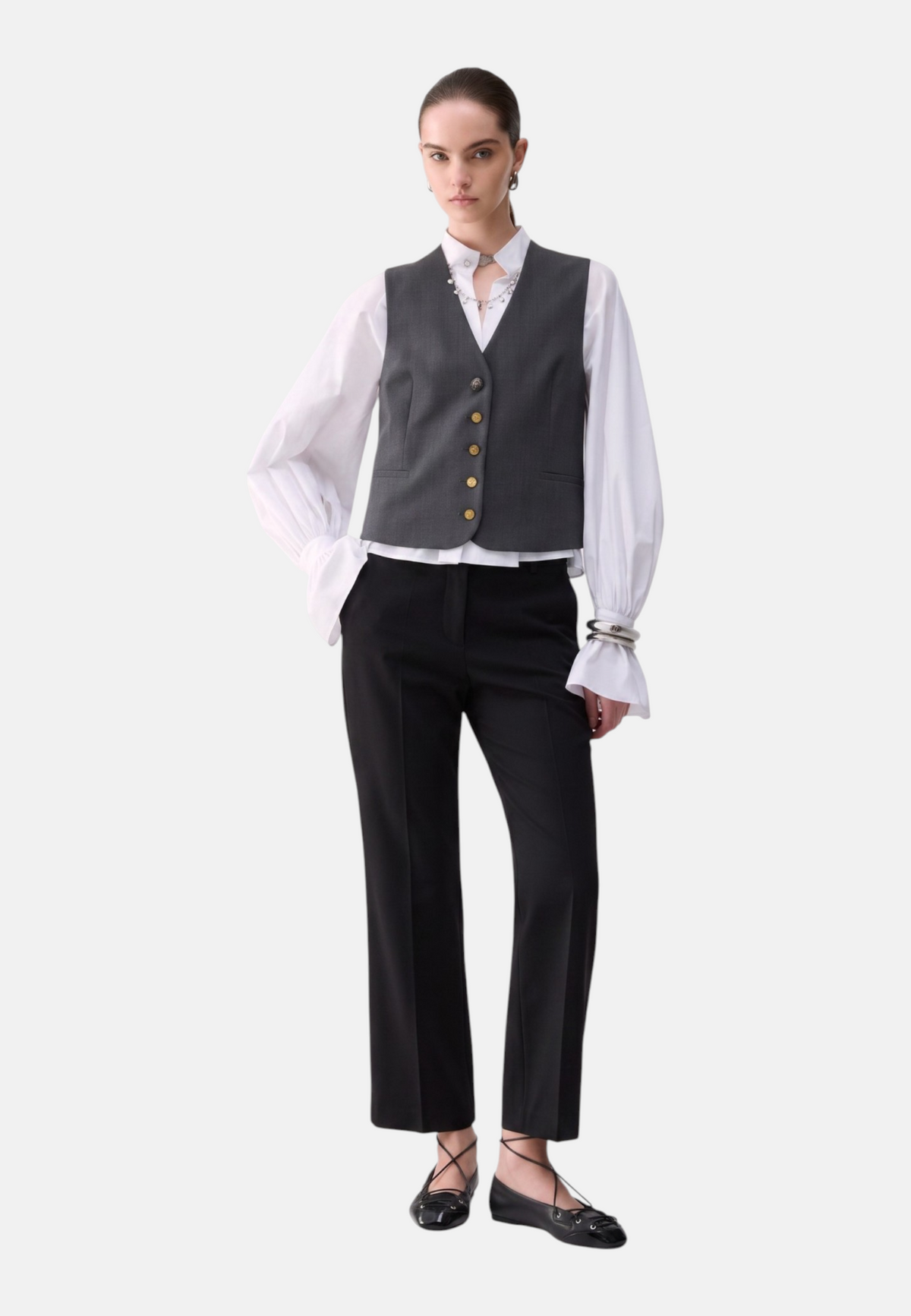 Pantaloni  Donna Liu Jo Trombetta Flanella  WF6339T743A
