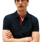 Polo Manica Corta Uomo Tommy Hilfiger  Mb Contrast Collar MW0MW39563