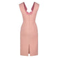 Vestito Midi Donna Denny Rose A Tubino  221DD10012
