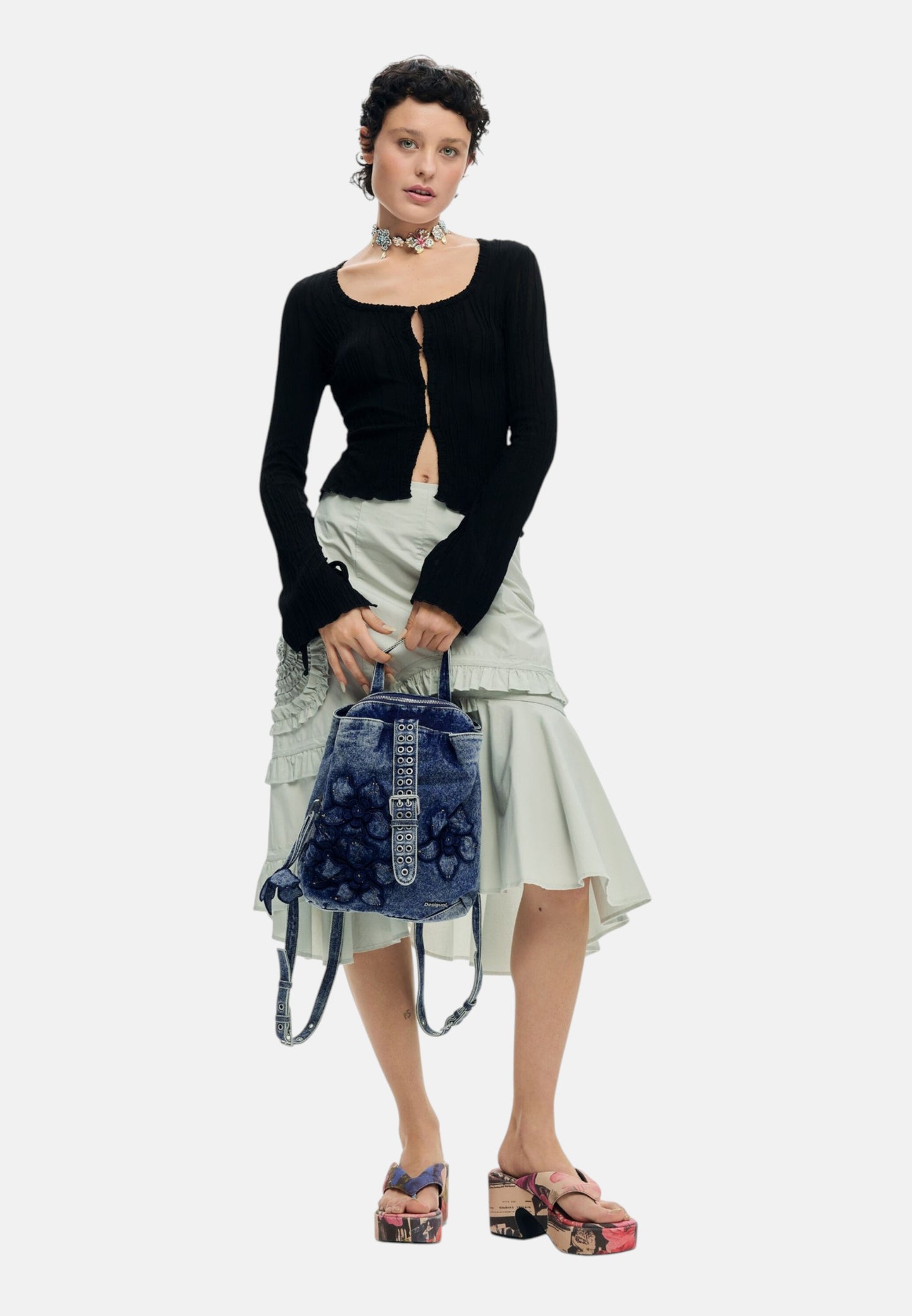 Zaino  Donna Desigual  Back Curio Denim Sumy Mini 26SAKD03