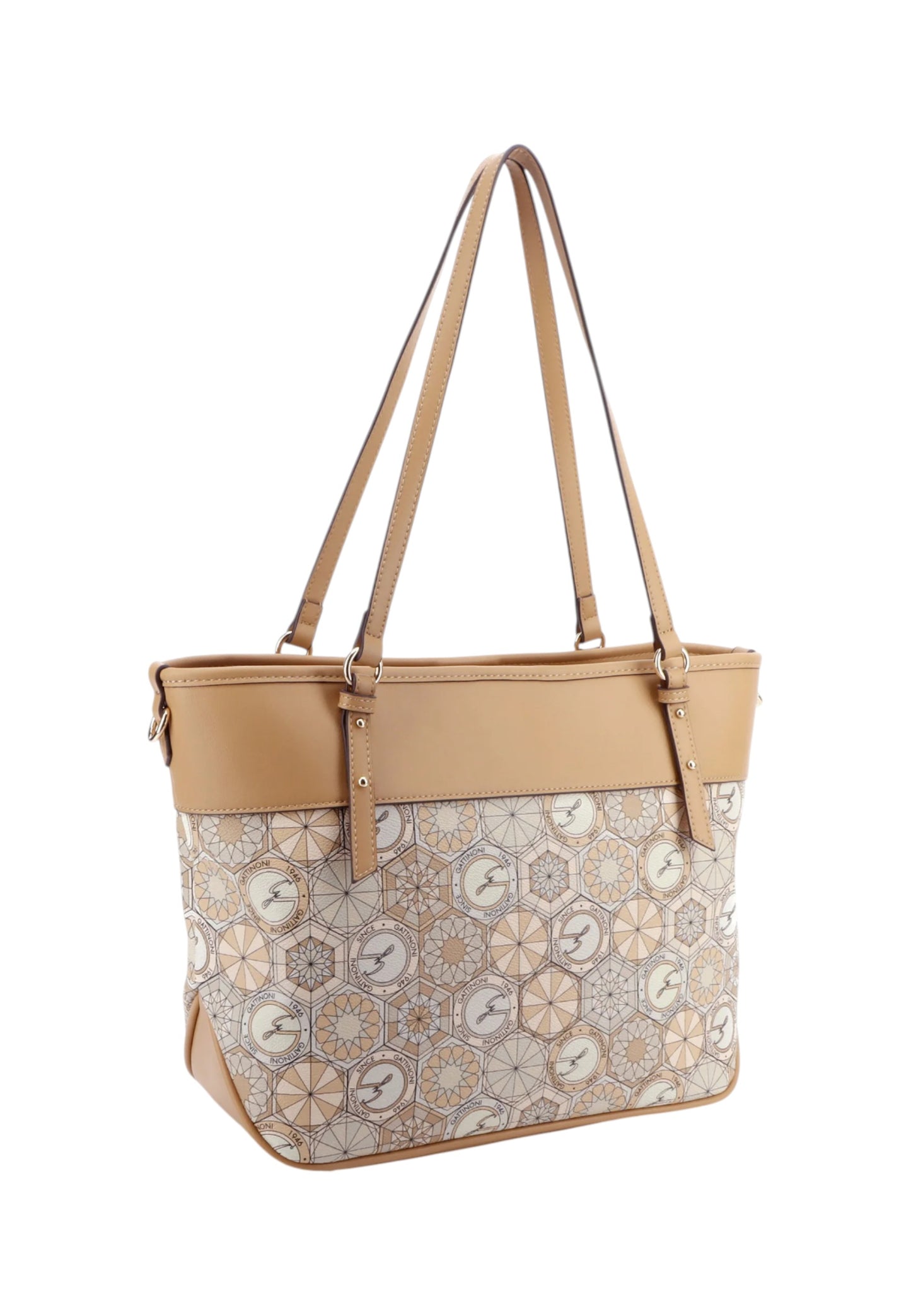 Borsa A Spalla Donna Gattinoni Large Doppio Manico Teodosia Daily BENTD8800WZT