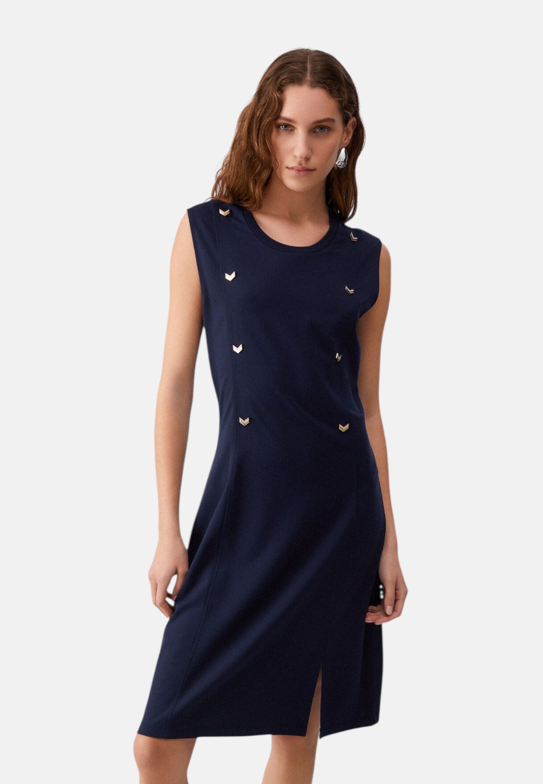 Vestito Corto Donna Liu Jo Jersey Tinta Unita  TA6126J5942