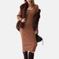 Vestito Midi Donna Liu Jo In Maglia A Coste  WF6430MA54S