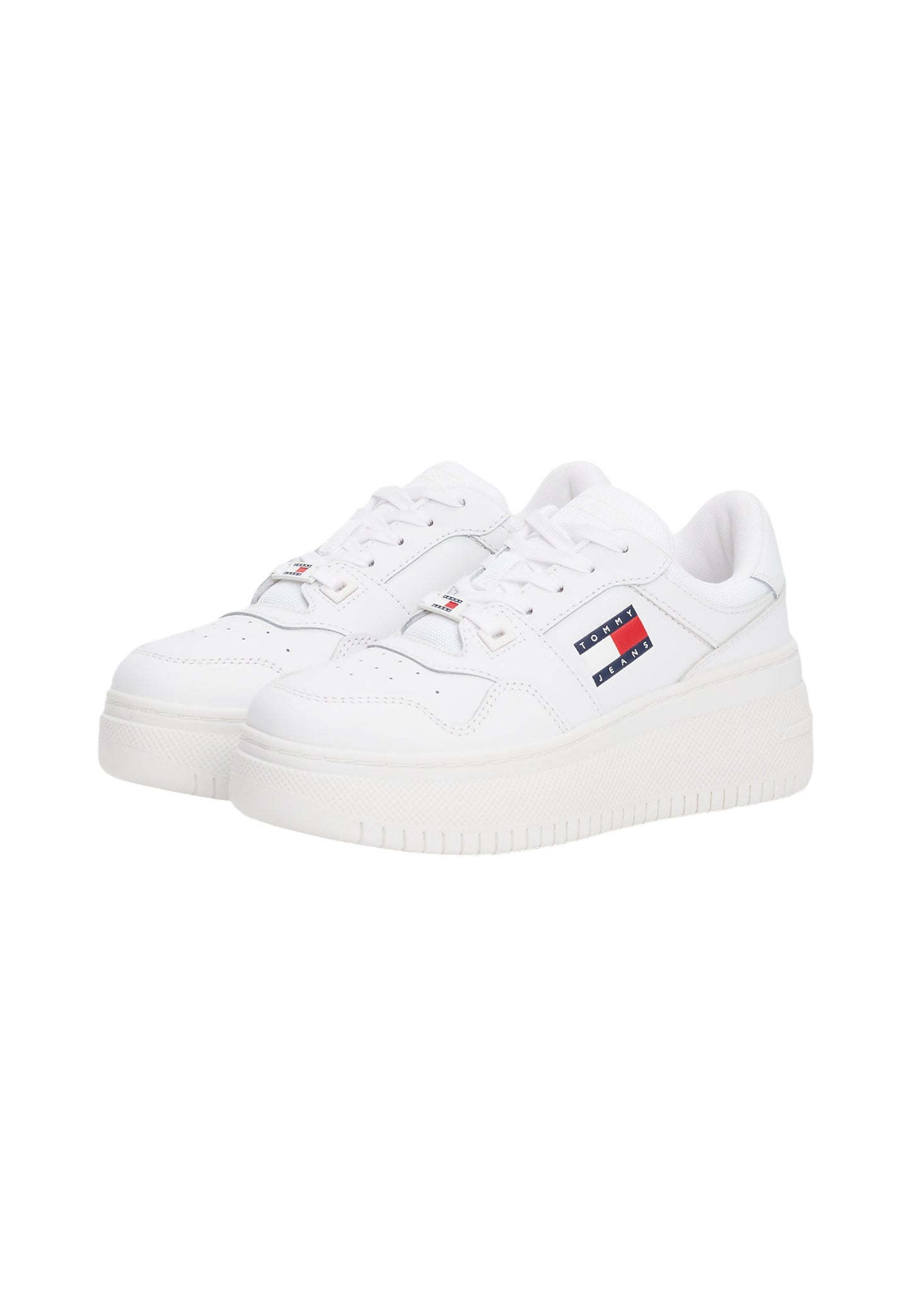 Sneakers Basse Donna Tommy Jeans  Tjw Retro Basket Flag EN0EN02506