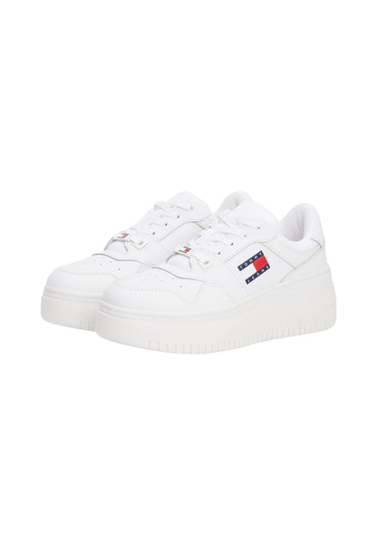 Sneakers Basse Donna Tommy Jeans  Tjw Retro Basket Flag EN0EN02506