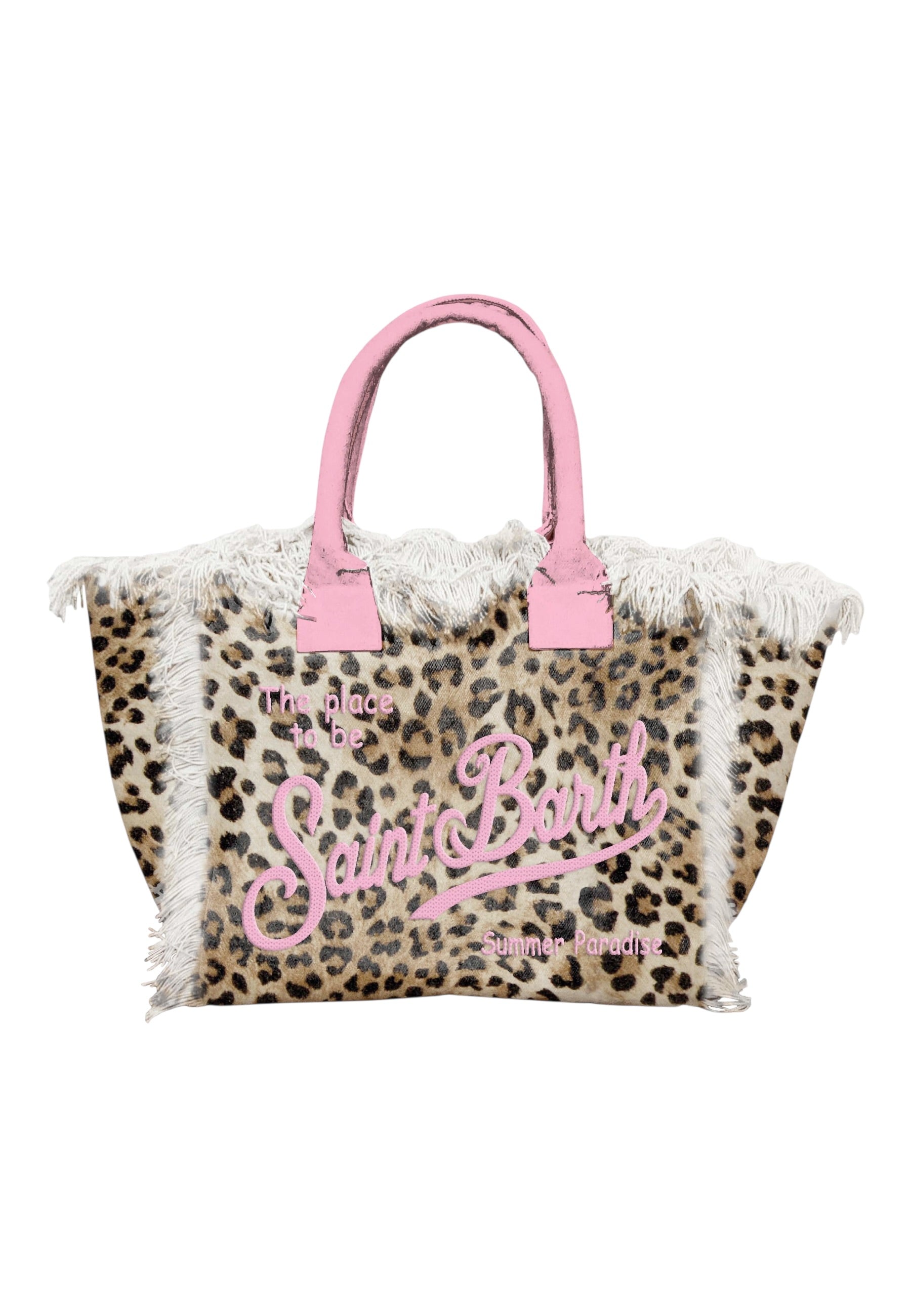 Borsa A Mano Donna Mc2 Saint Barth Sand Leopard Vanity VANI001