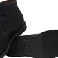 Stivaletti Polacchini Uomo Nero Giardini Tomaia in pelle, chiusura con lacci, punta tonda, linea alla caviglia, suola in gomma, Made in Italy  I500850U