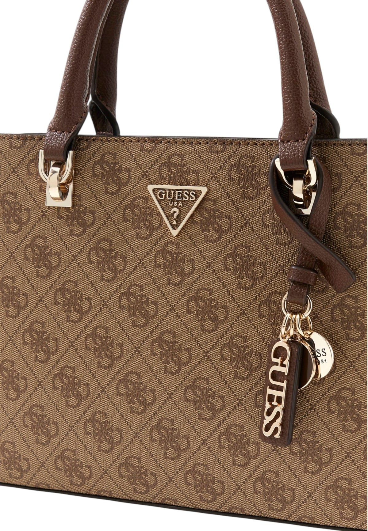 Borsa A Mano Donna Guess Small Multi Comp Satchel Noelle Ii HWBG9672050