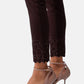 Pantaloni Skinny Fit Donna Liu Jo Con Ricamo Sangallo Vita Regolare Ideal WA6260T367A