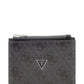 Portacarte  Uomo Guess Bifold Top Zip Milano SMMALOLEA03