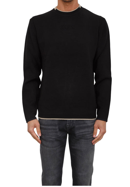 Felpa A Girocollo Uomo Guess  Yaki Z5BQ19Z0960