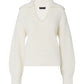 Maglione Scollo A V Donna Liu Jo Con Collo A Camicia  CF6102MA22S