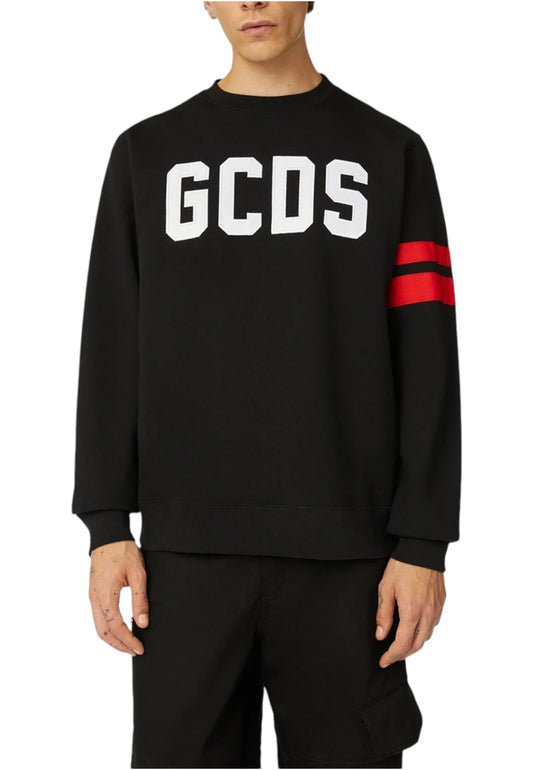 Felpa A Girocollo Uomo Gcds  Logo Regular