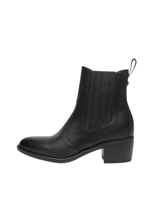 Stivaletti Tronchetti Donna Nero Giardini Tacco 4,5 CM  I513906D
