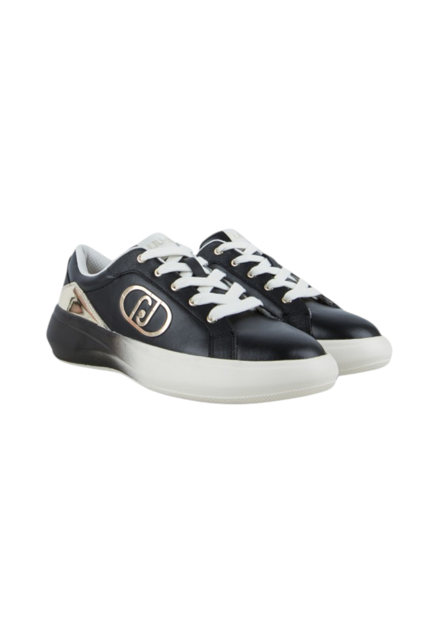 Sneakers Basse Donna Liu Jo In Pelle Con Inserti Effetto Specchio E Platform Casper 04 BF6055PX575