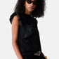 T-Shirt Manica Corta Donna Liu Jo Con Volant  CA6385J6308