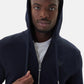 Felpa Con Zip Uomo Guess Con Cappuccio Basic M6RQ48KCN01