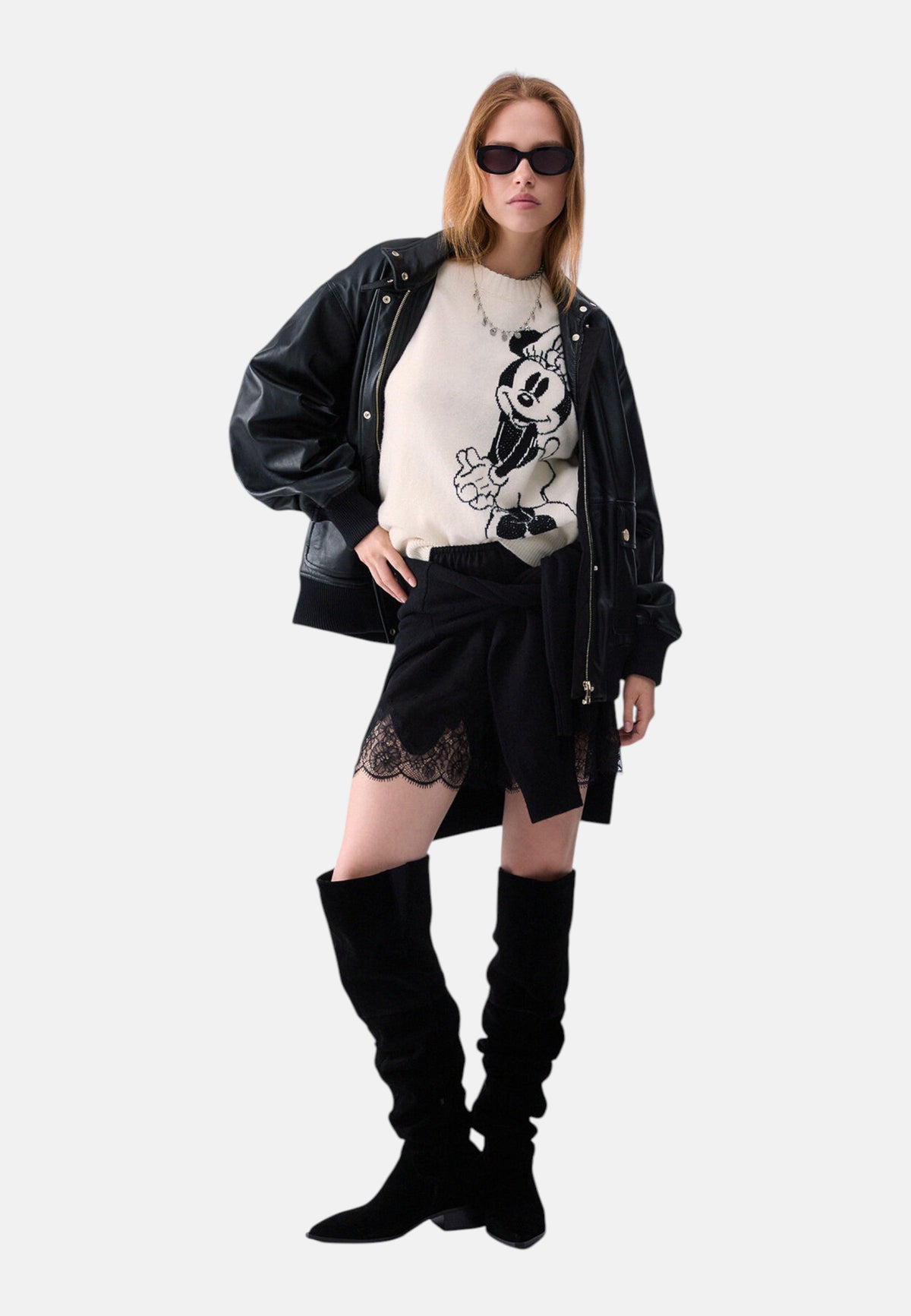 Maglia A Girocollo Donna Liu Jo Miss Mouse  WF6455MS009