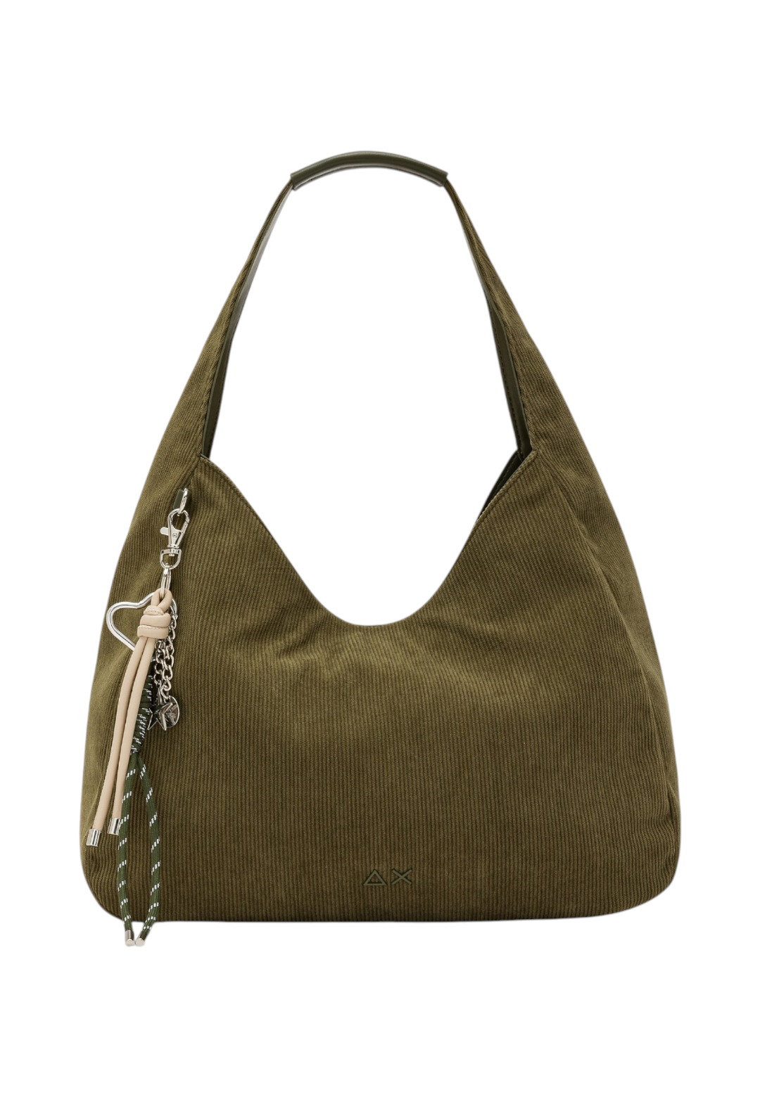 Borsa A Spalla Donna Sun68 Hobo Bag Corduroy Y46219