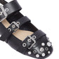 Ballerine  Donna Liu Jo In Pelle Di Vitello Con Borchie Brigitte 12 SA6041PX650