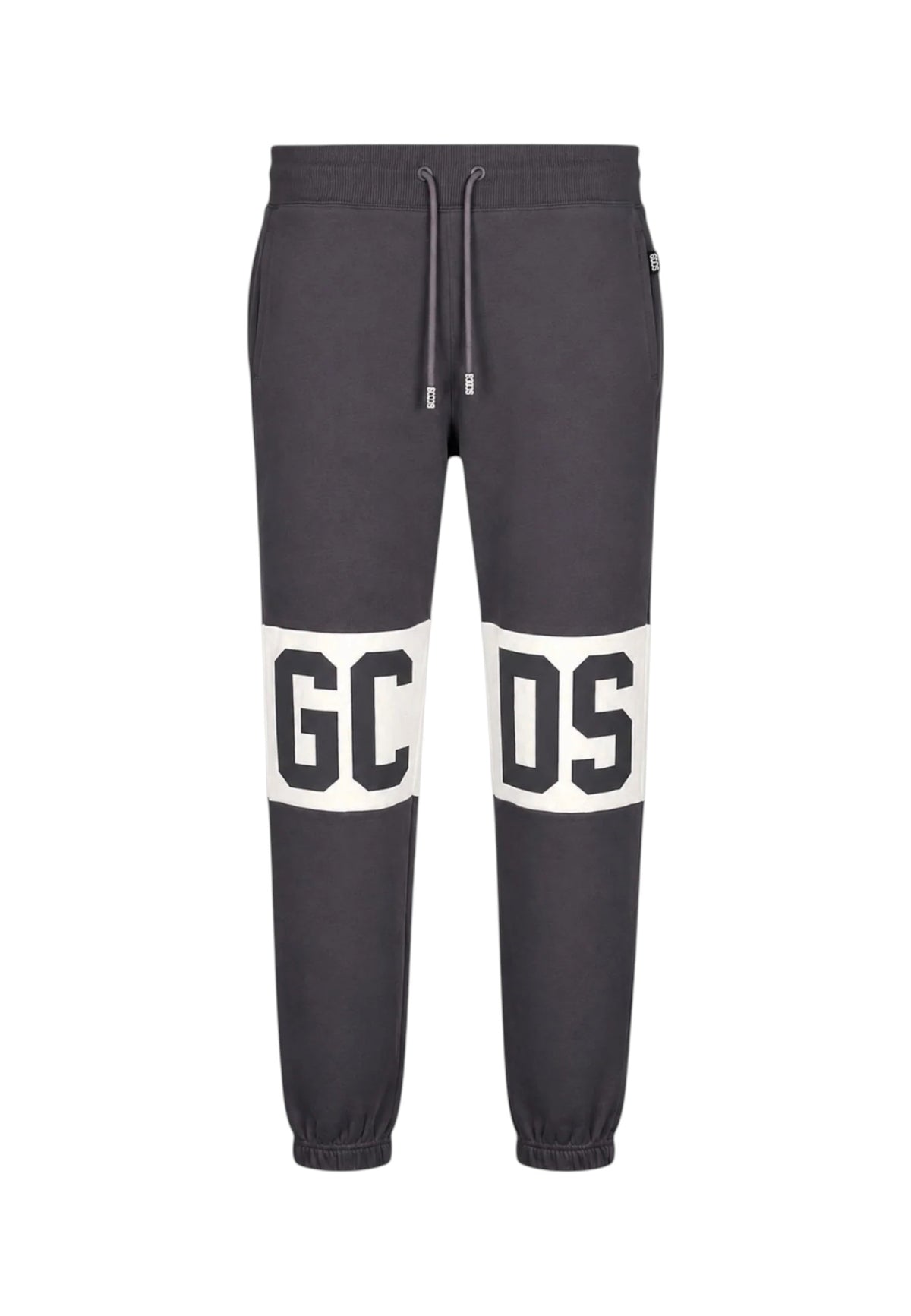 Pantaloni Tuta Uomo Gcds Puro cotone, fasce logo lungo le gambe, vita elasticizzata, coulisse regolabile, tasche laterali, fondo elasticizzato Band Logo Sweatpants Z0MLQI209F004