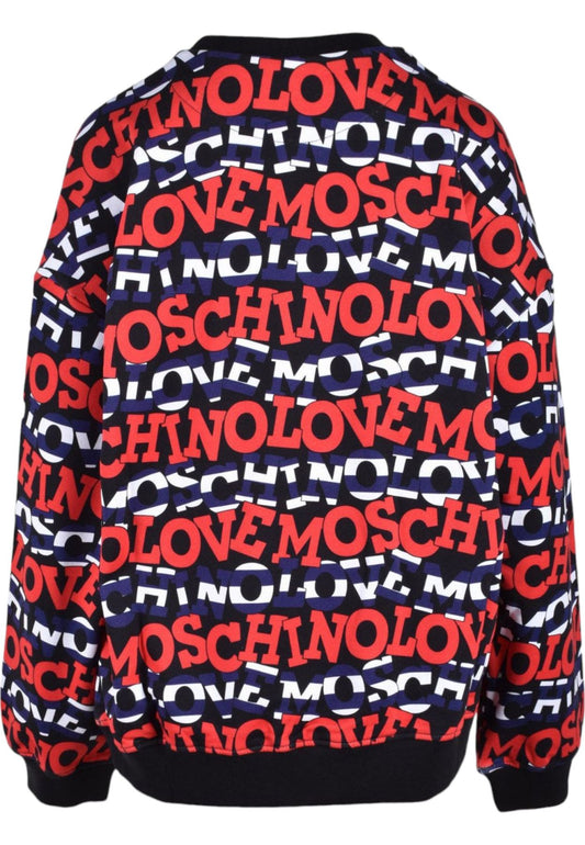 Felpa A Girocollo Donna Love Moschino   W648500M44330
