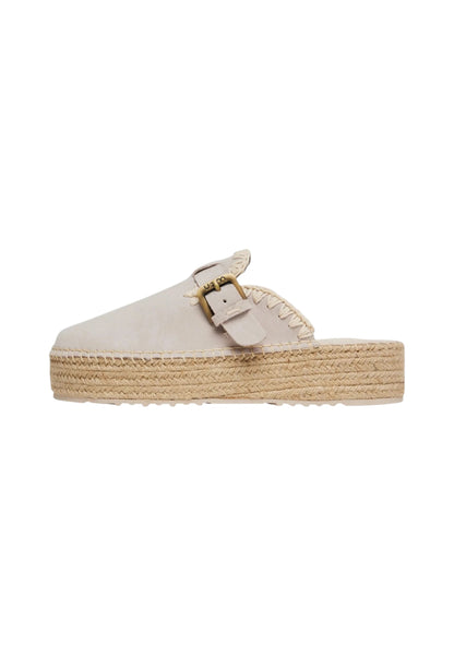 Sandali  Donna Mou  Jute clog plain suede