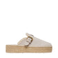 Sandali  Donna Mou  Jute clog plain suede