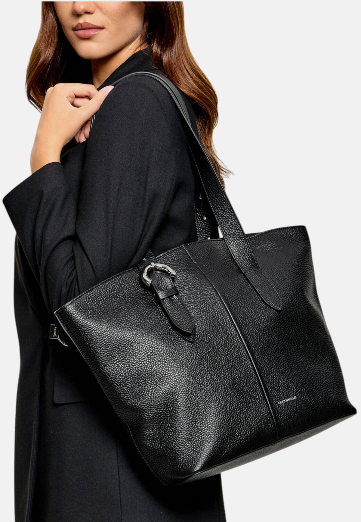 Borsa A Spalla Donna Coccinelle Pelle con grana Fern E1VGF110101