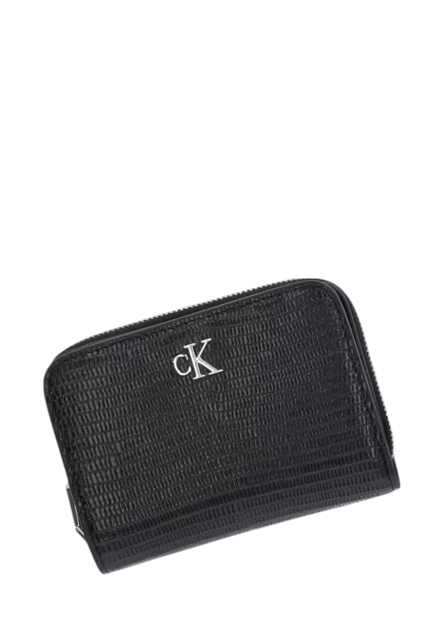Portafoglio Con Zip Donna Calvin klein Medium Con Patta Lizard Embossed LV04F1067G