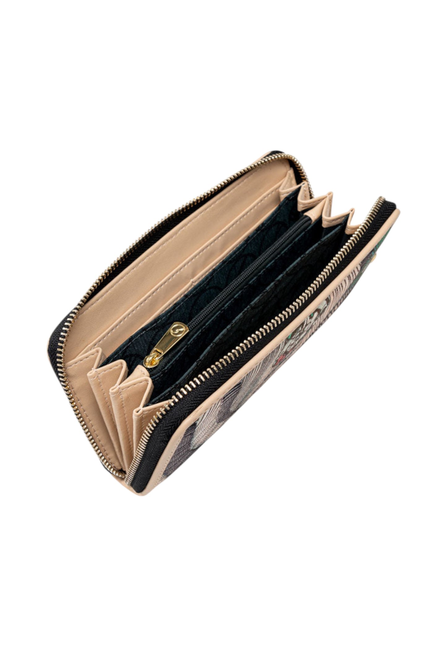 Portafoglio Con Zip Donna Gattinoni Large Maya BIGMX8094WIL