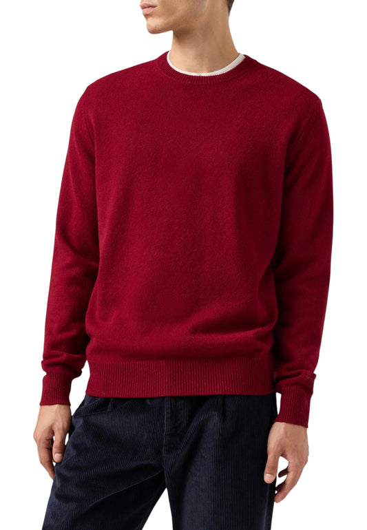 Maglione A Girocollo Uomo Mc2 Saint Barth  Regent Merino REGE013
