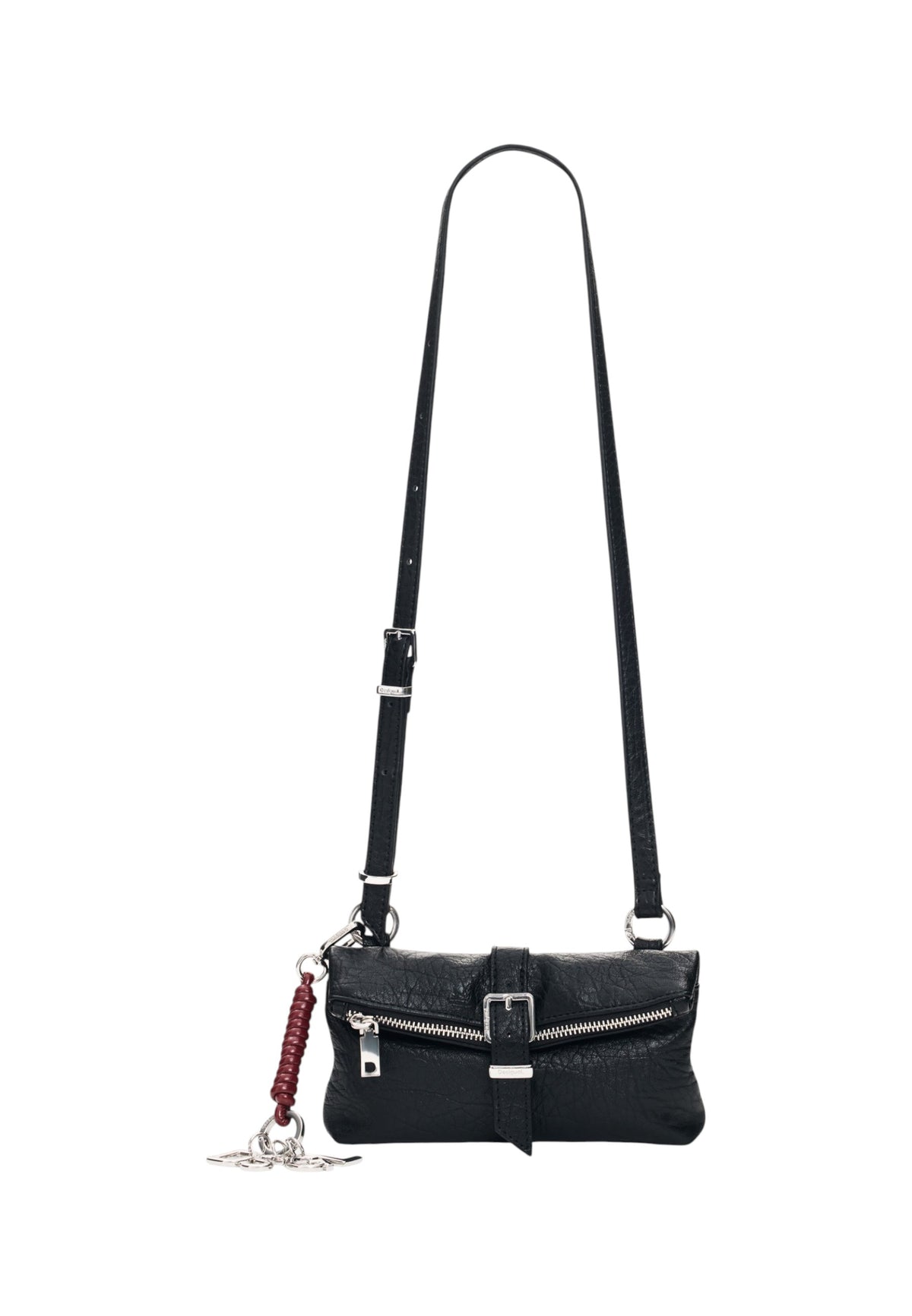 Portafoglio Con Portamonete Donna Desigual  Mone Half Logo Clutch Micro Black 26WAYP03